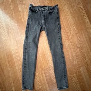 Theory Women's Charcoal Skinny Jeans Sz 26